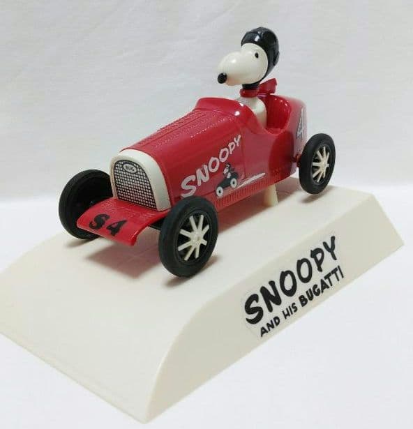 スヌーピー1970年アンティーク❤︎ブガッティ認定MBASE1928ディスプレイ