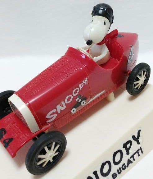 スヌーピー1970年アンティーク❤︎ブガッティ認定MBASE1928ディスプレイ
