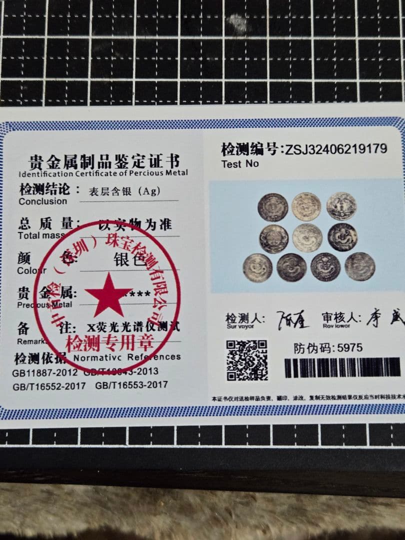 光緒元宝 四川省 七銭二分 中国銀行放出品 貿易銀 銀貨