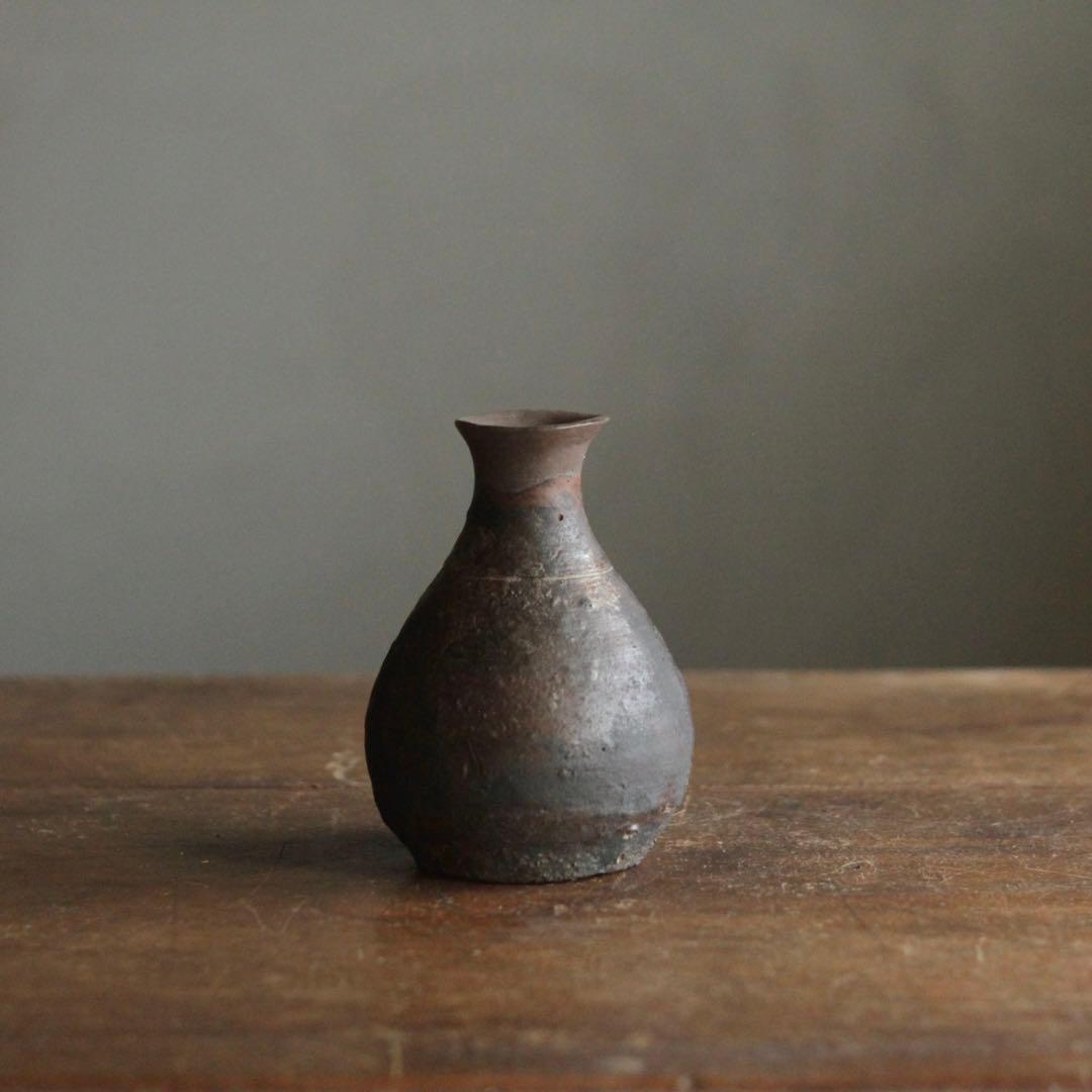 壺屋焼 荒焼 徳利 アンティーク 古琉球 古美術 琉球美術 古道具