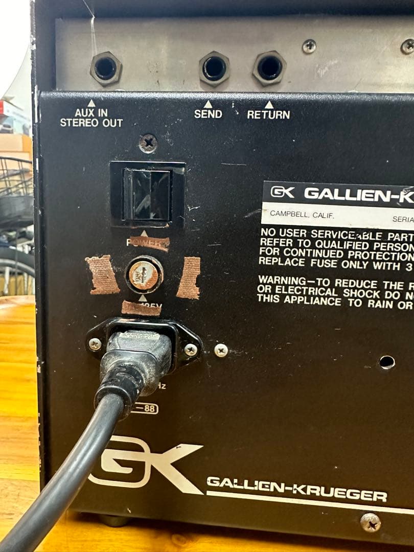 GALLIEN-KRUEGER 250ML ベース用アンプ