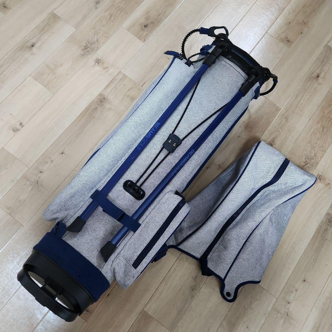 BEAMSGOLF NSG COTTON CANVAS/スタンド式CB/ネイビー