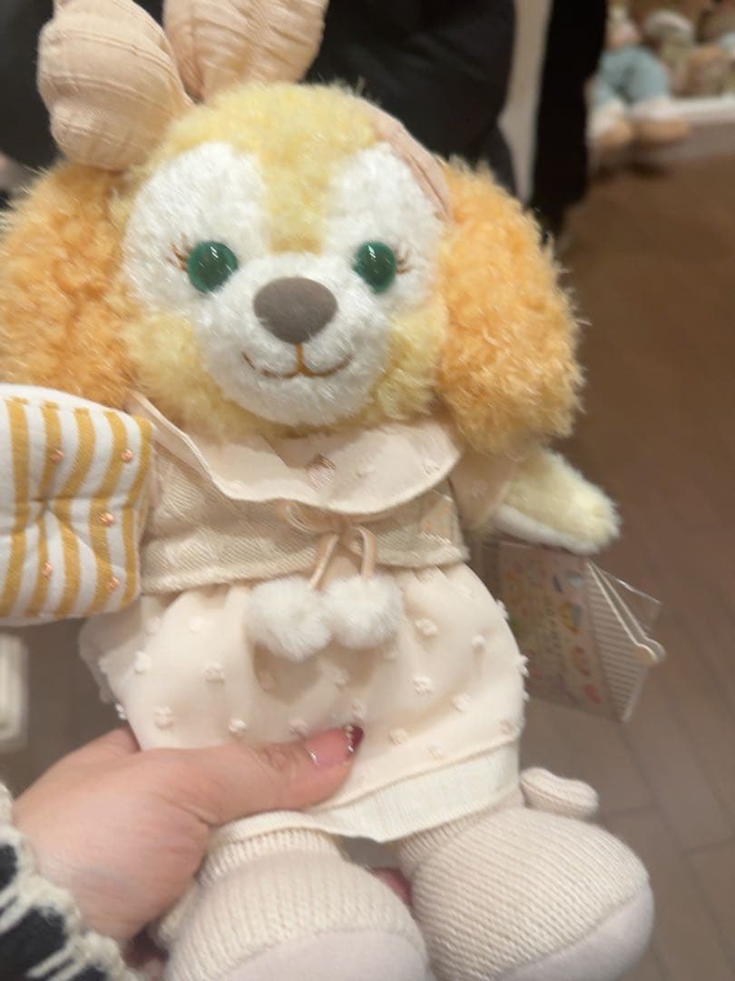 新作　上海ディズニー　リラックス　クッキーアン　ぬいぐるみss