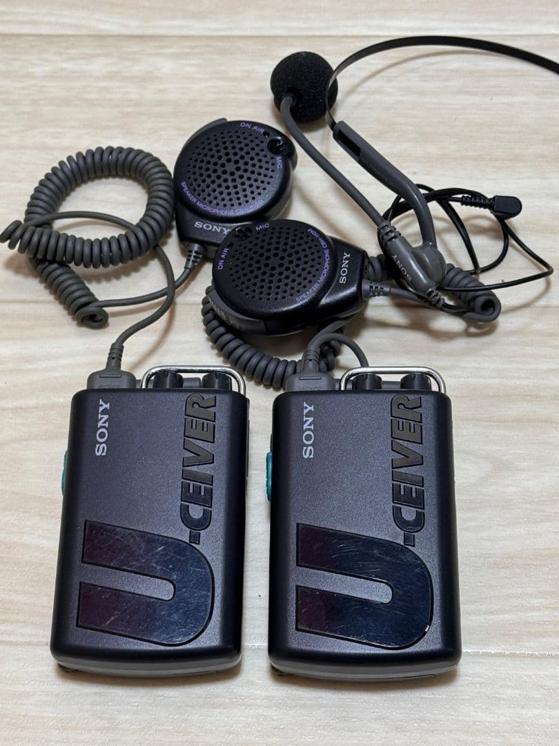SONY トランシーバー 2台セット UHF TRANCEIVER