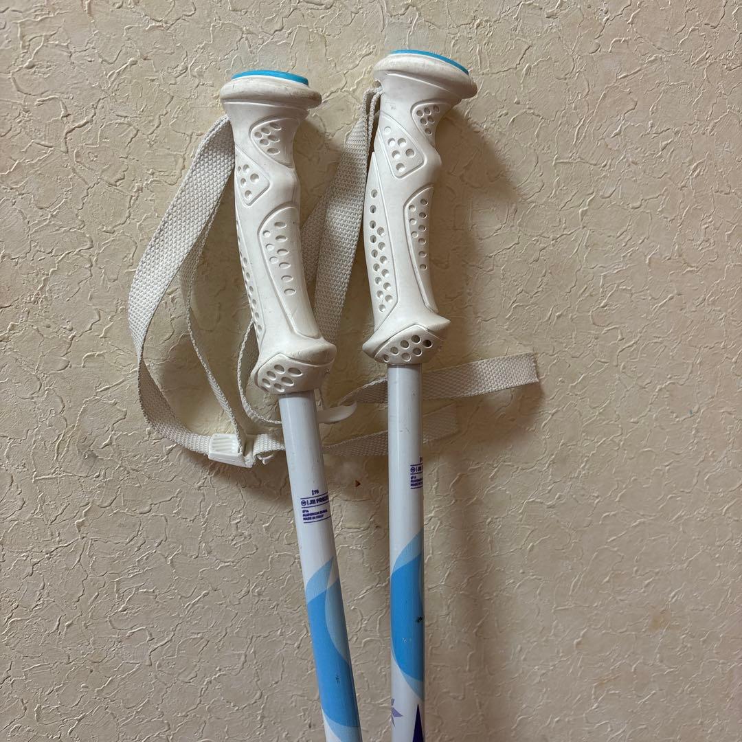 子供用 スキー板90cm ストック75cm