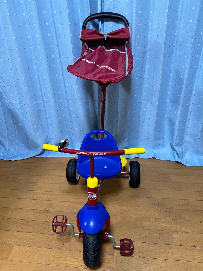 #ラジオフライヤー３輪車デラックスキャノピーステア＆ストロールトライク