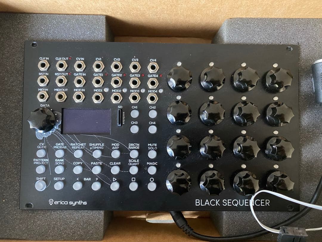 鍵盤楽器 Erica Synths Black Sequencer