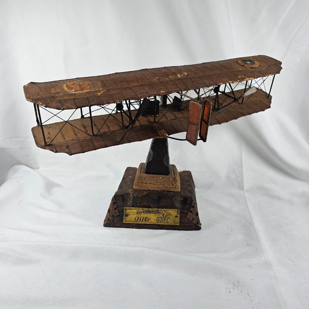 希少 ライトフライヤー号 1903 飛行機 オブジェ ヴィンテージ 航空機 模型