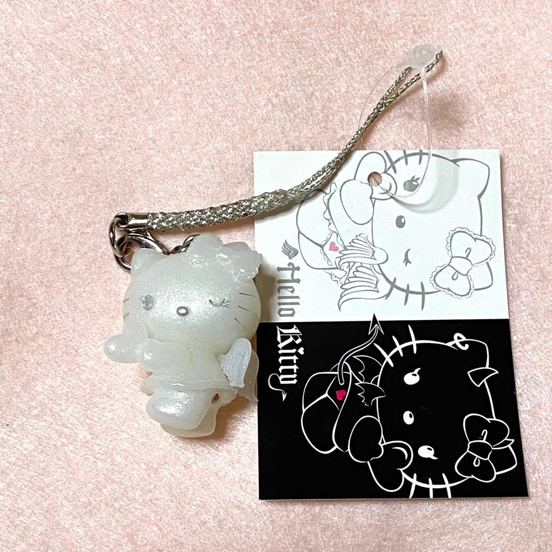 ハローキティ 天使キティ　根付け　サンリオ　レア