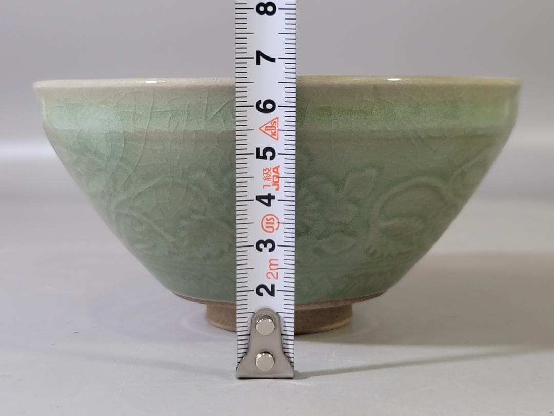 茶道具 青磁天目数茶碗 十客 共箱 DT740