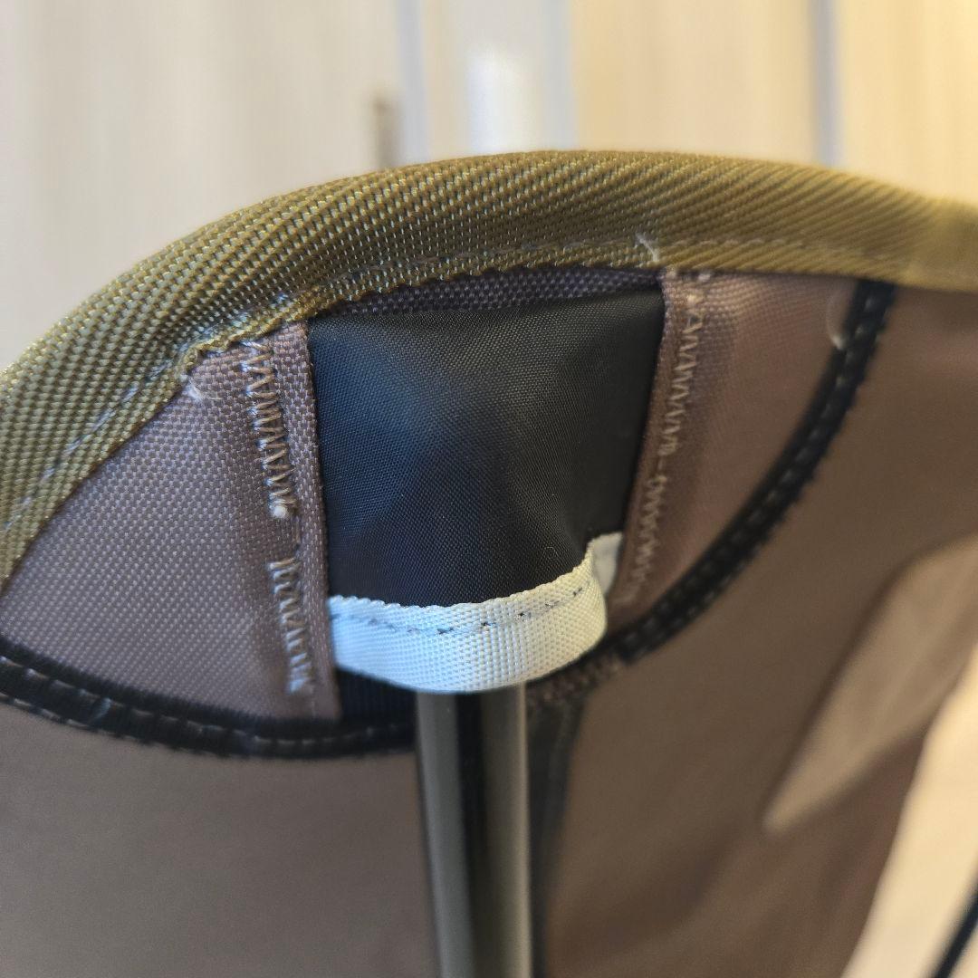 Helinox スイベルチェア ブラウン 収納バッグ付き