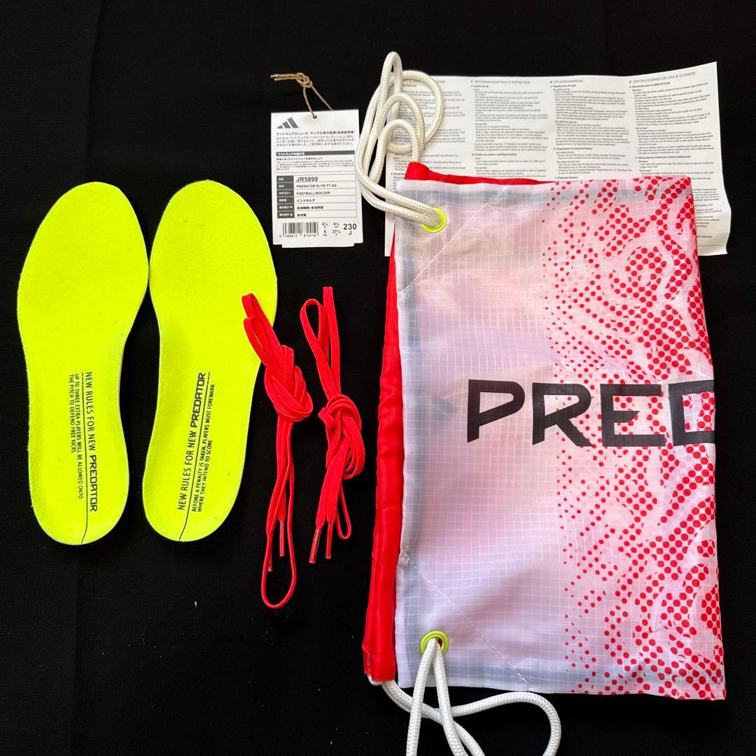 アディダス　プレデター新作　エリートAG 23cm 超美品