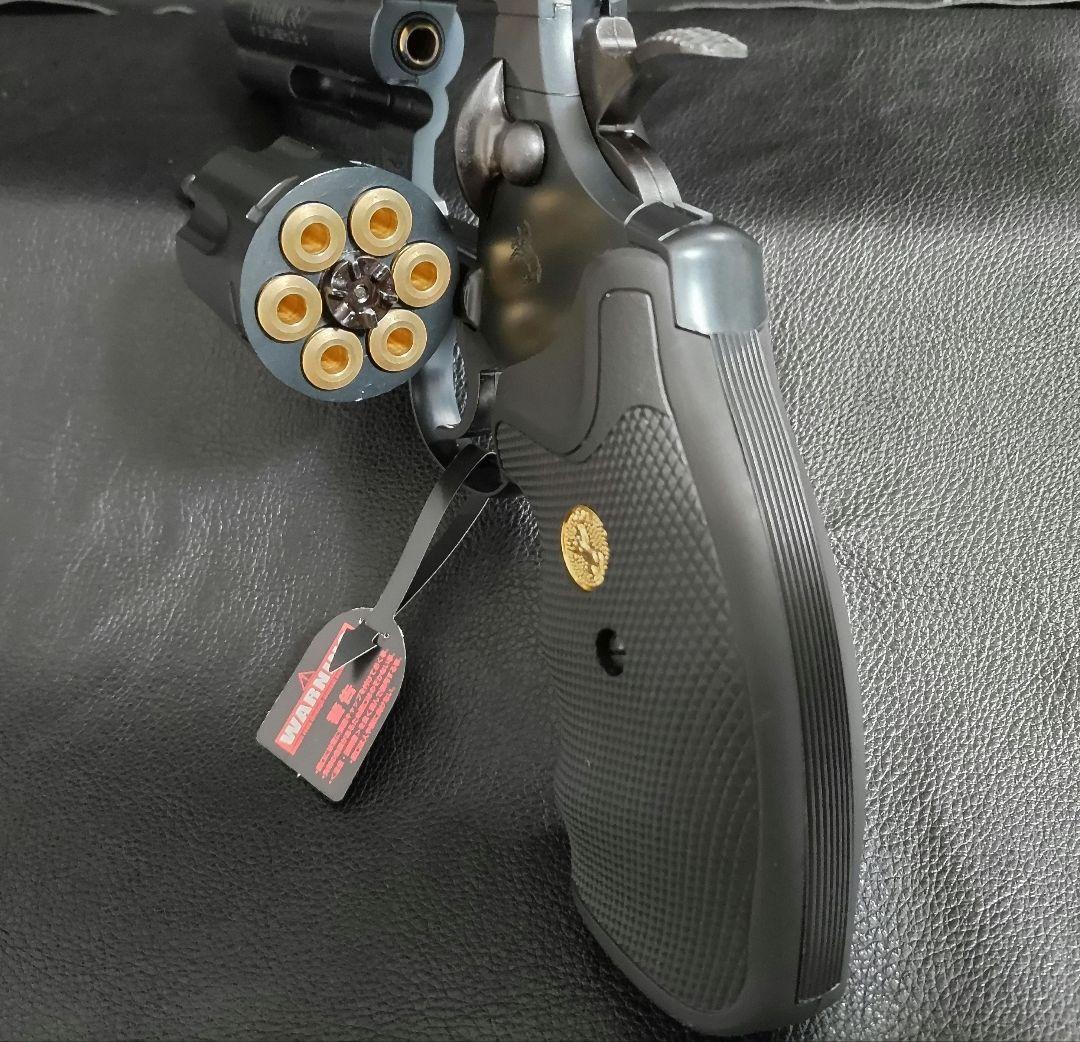 【美品】東京マルイ コルトパイソン.357マグナム 4インチ ガスリボルバー＋α