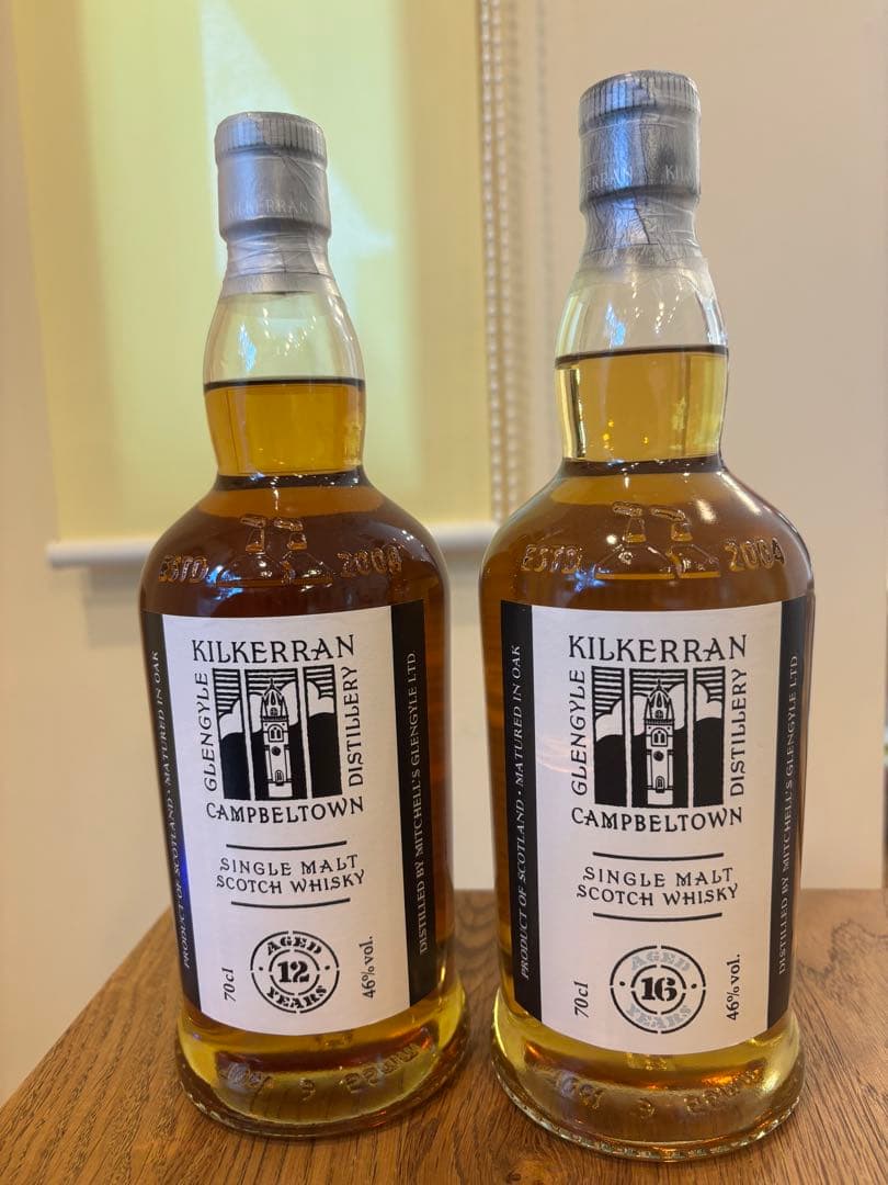 Kilkerran キルケラン 12年&16年 2本セット