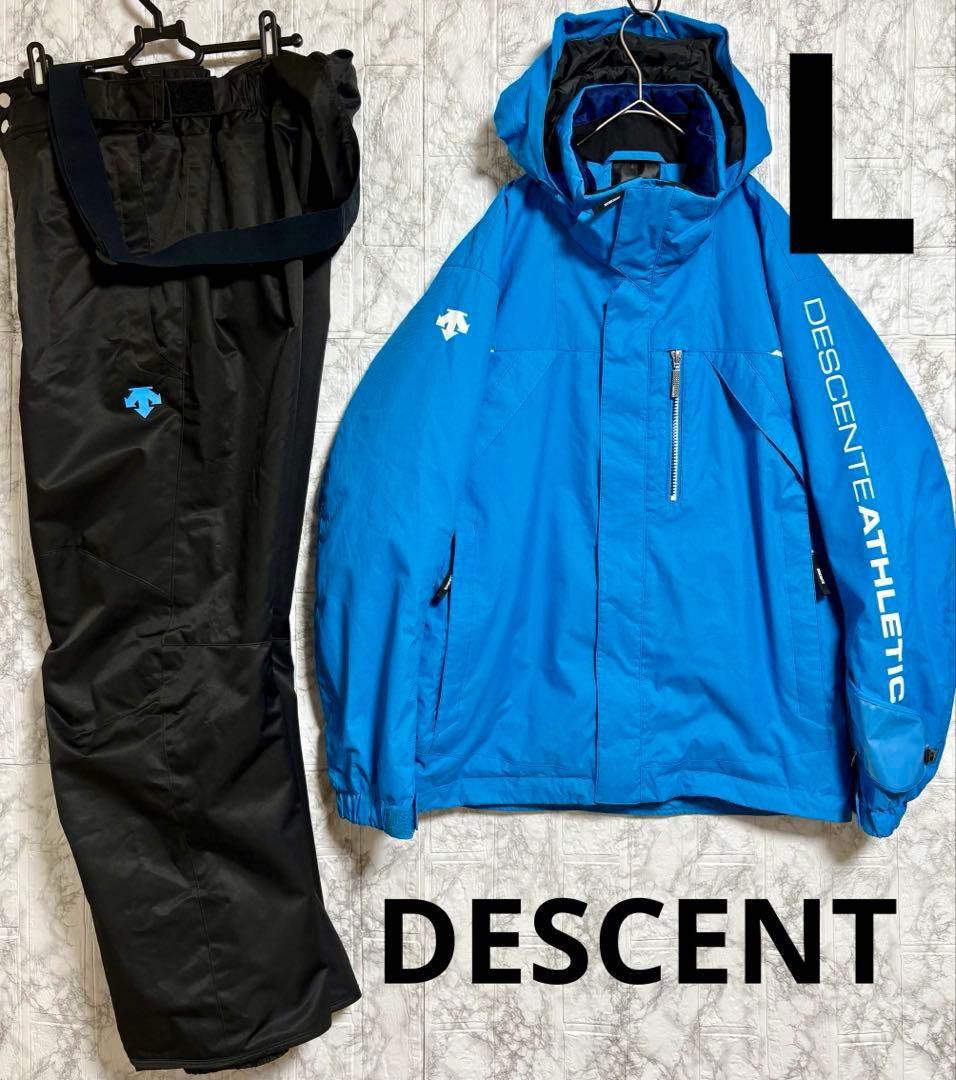 ★良品★デサントDESCENTEスキーウェア　スノボウェア　メンズ　L