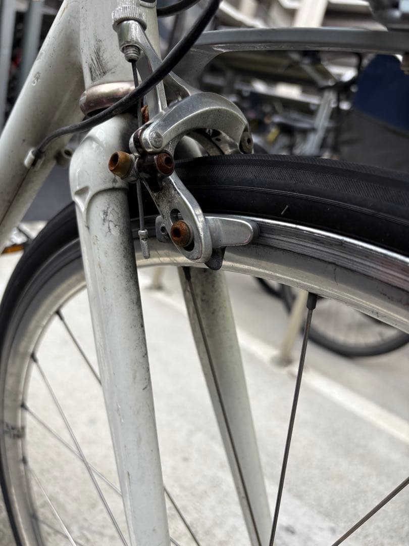 ジャイアント　トラディスト　自転車　クロスバイク　前後キャリア付