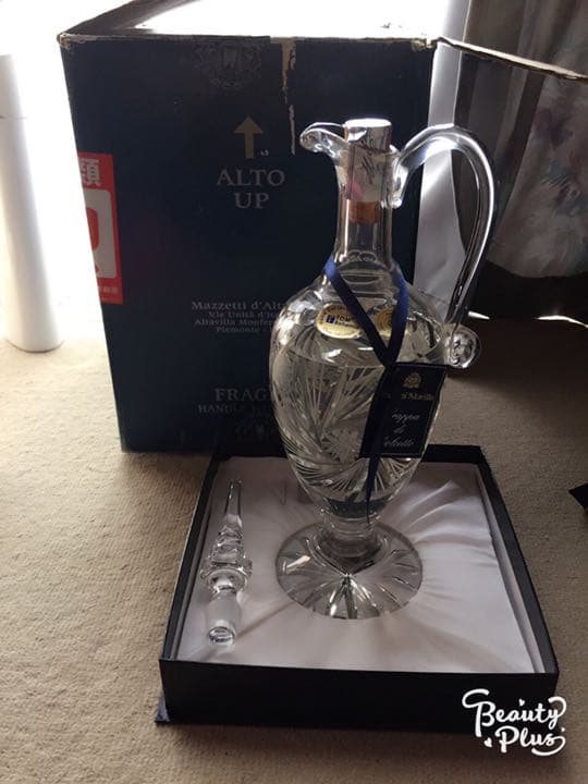 グラッパ JAL 高級飾りボトル 水瓶型