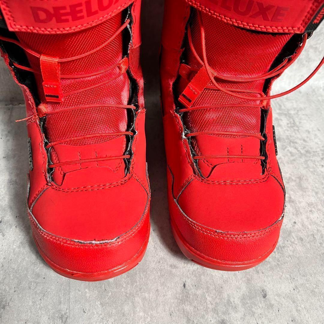 ディーラックス ID スノーボード ブーツ 23.5cm レディース スノボ 赤