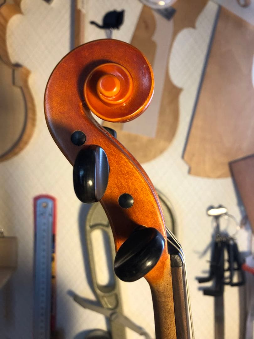 【駒&魂柱調整済】Suzuki分数バイオリンNo280 3/4 1985