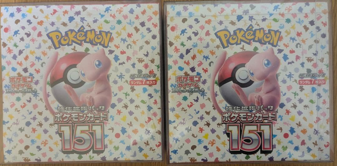 ポケモンカード151ボックス　シュリンク付き