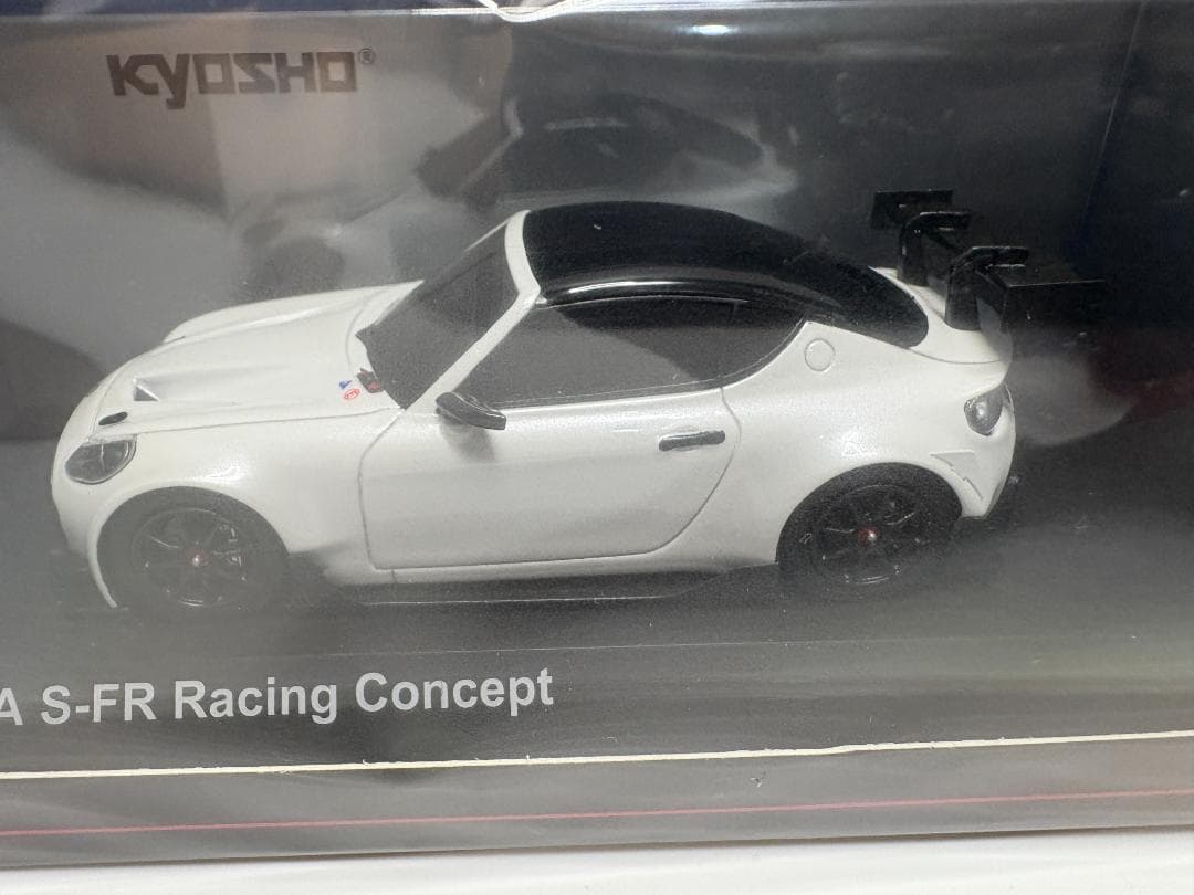 京商 1/43 トヨタ S-FR レーシング コンセプト ホワイト