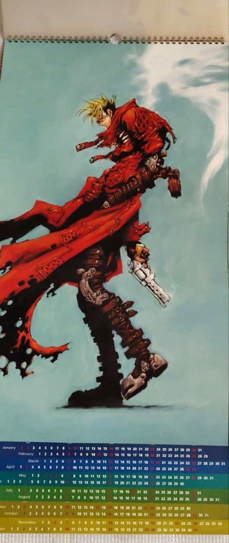 内藤泰弘　トライガンマキシム　カレンダー　3点セット