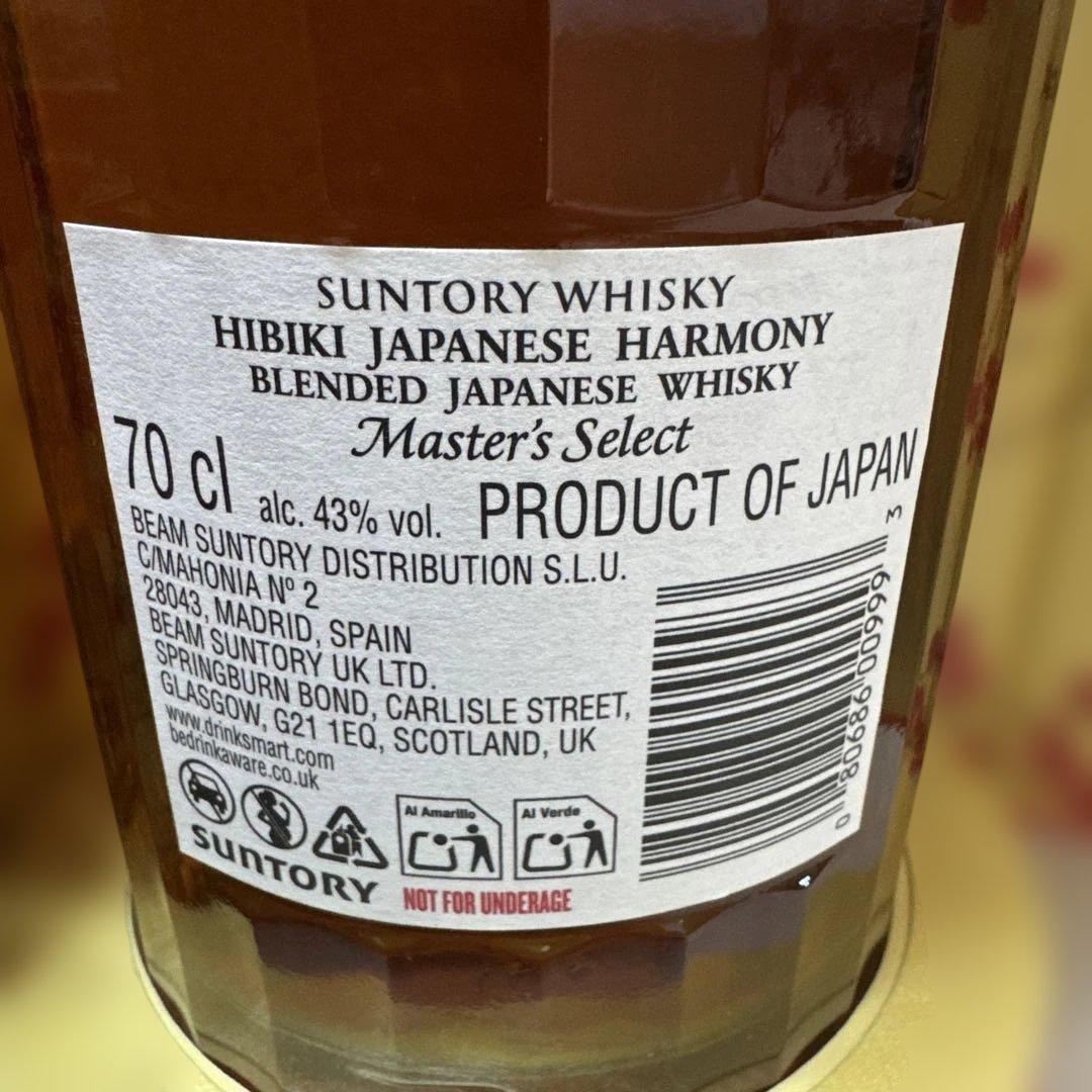 (免税店限定) 響マスターズセレクト春節限定