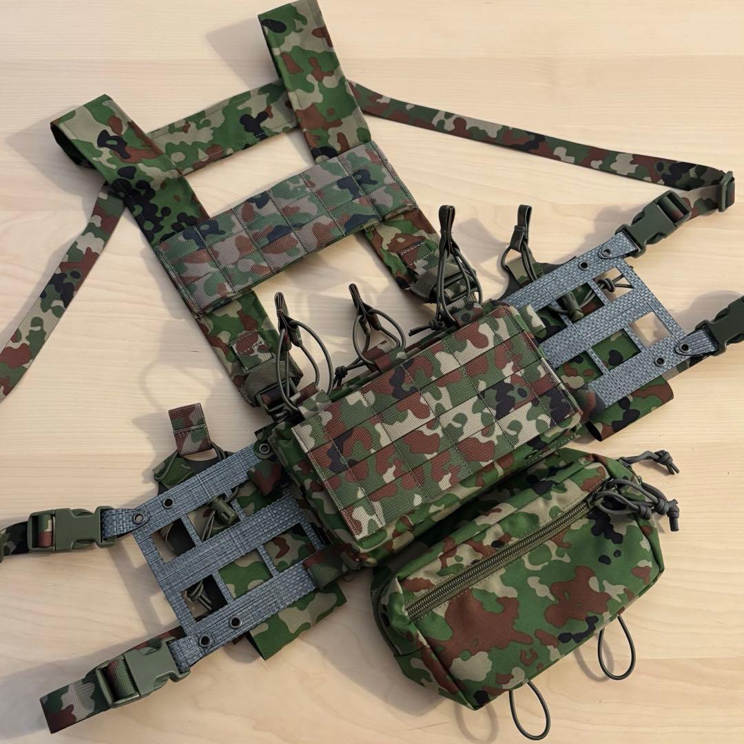 【フル陸自迷彩Ver】MK4 チェストリグ スピリタス 自衛隊迷彩 自衛隊