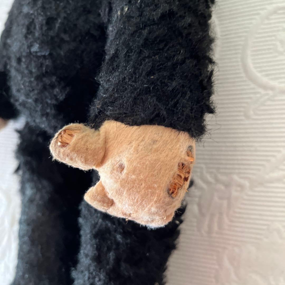 ドイツ　アンティーク　サル　猿　ぬいぐるみ　お座り49cm ベア　ビンテージ