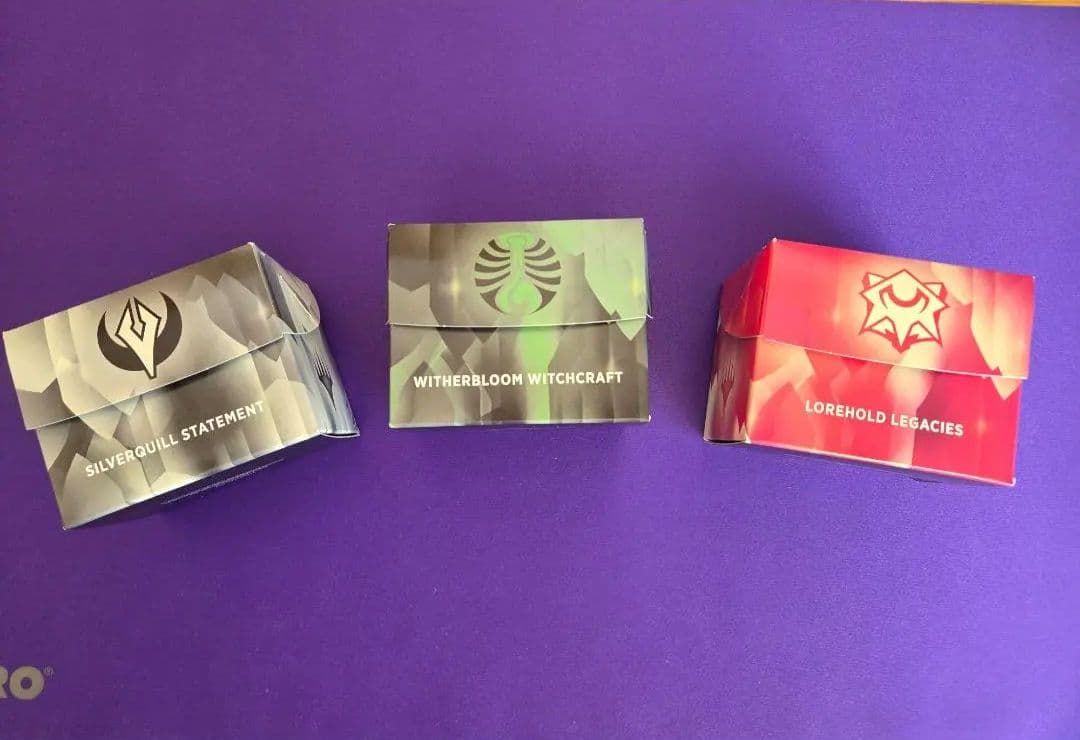 【新品未開封】マジックザギャザリング＊３種類のコマンダーデックス