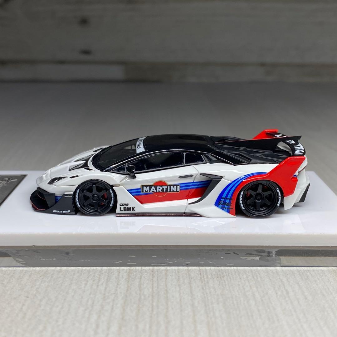 ミニカー FuelMe 1/64 LBWK 700 GT EVO MARTINI