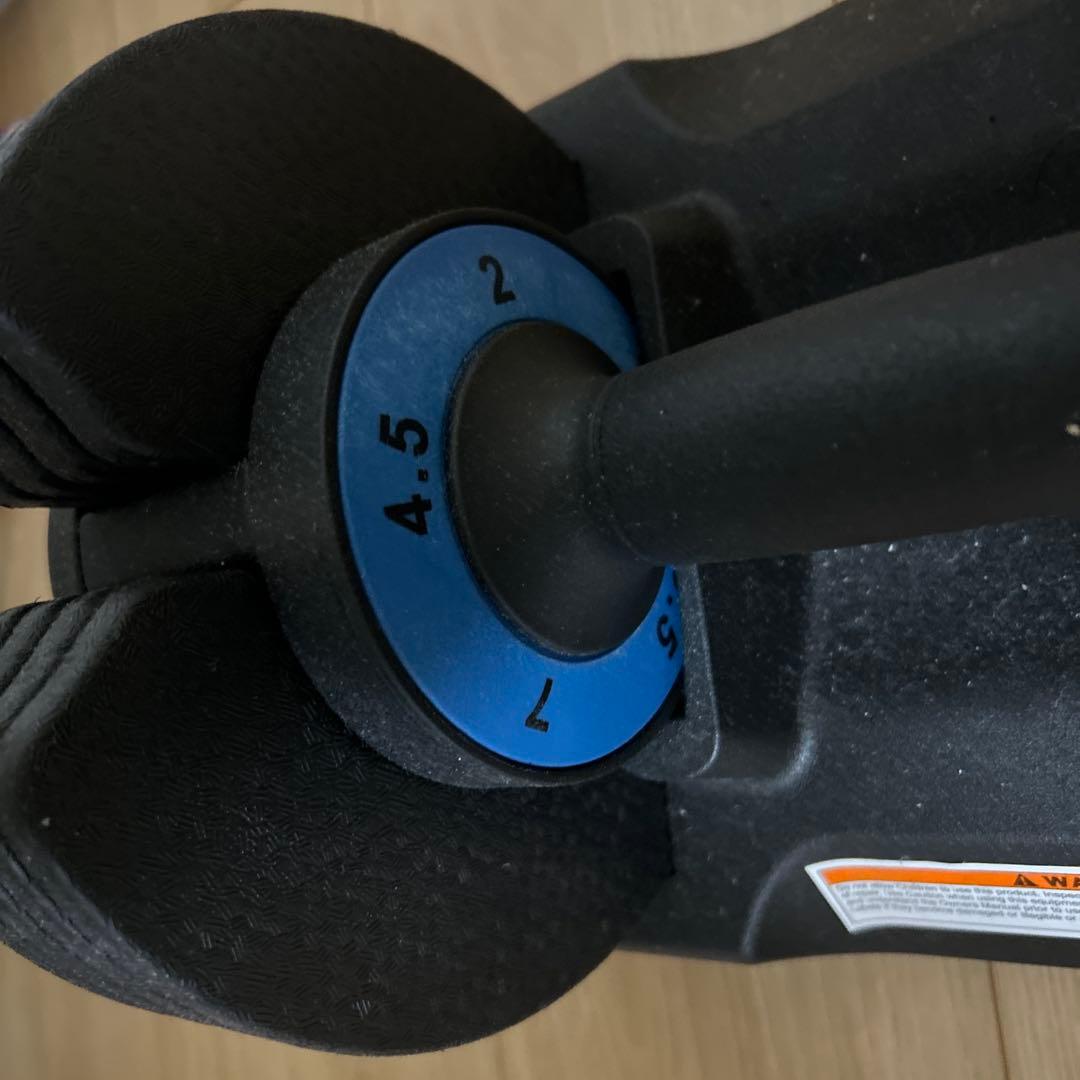 ダンベル 可変式 12kg 2個セット2~12kg 5段階調節 1秒で重量調整