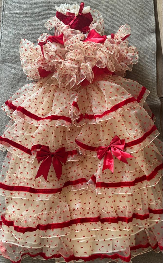 ロングドレス　バレンタインやお誕生日に　Mサイズ