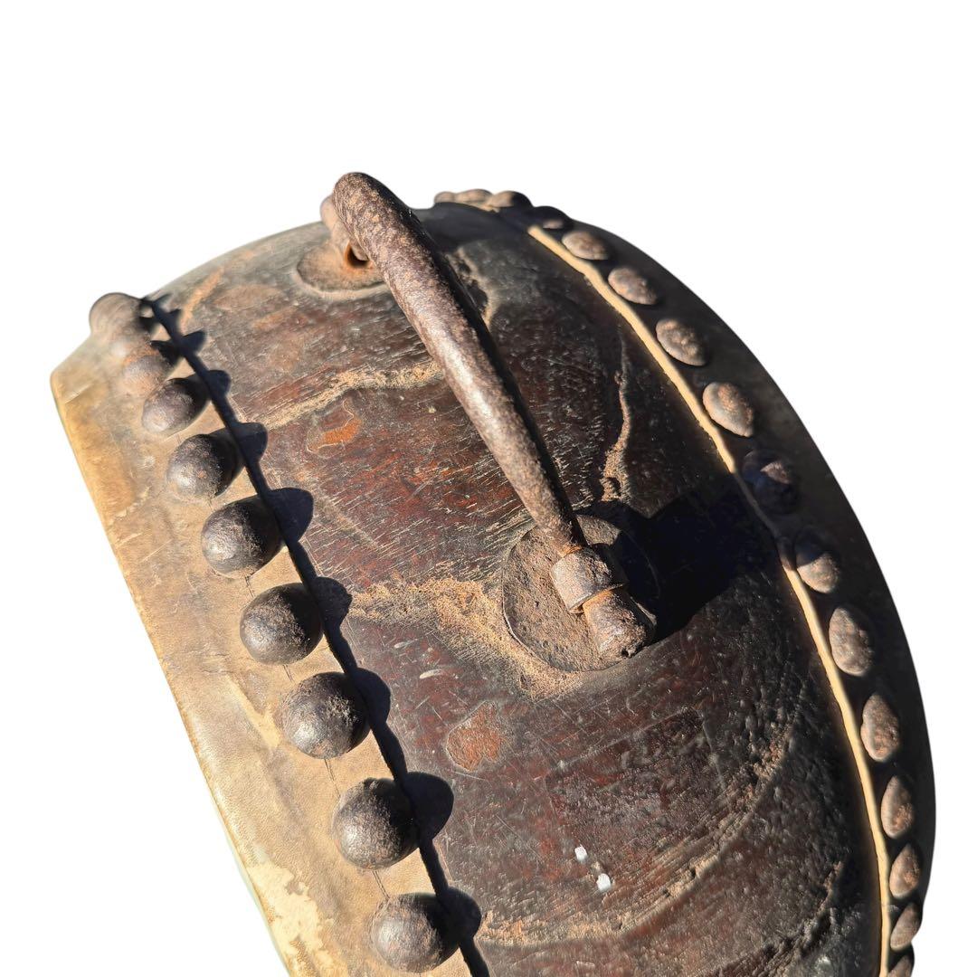 時代物 和太鼓 平太鼓 希少品 古民具 骨董 伝統楽器