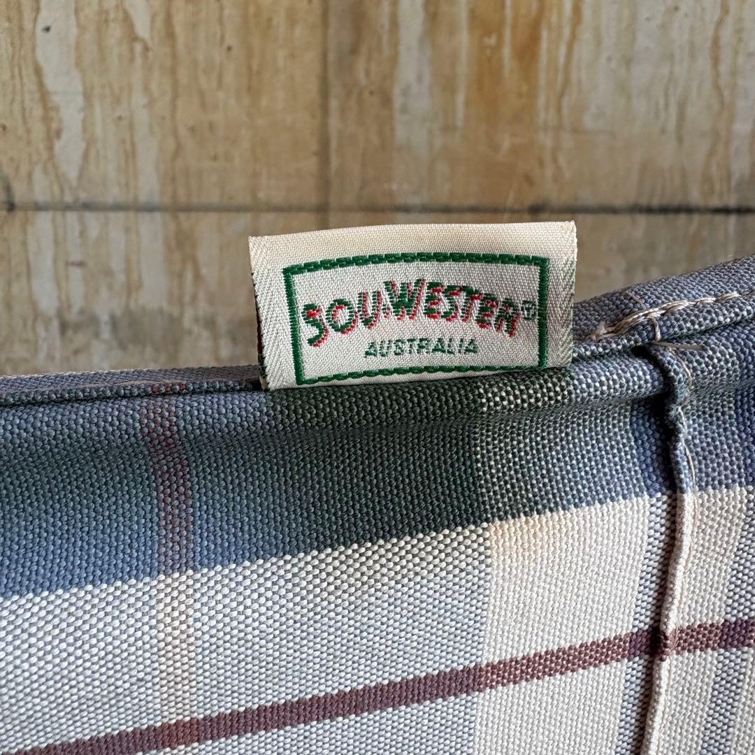 SOU WESTER ヴィンテージ ディレクターズチェア　チーク材　②