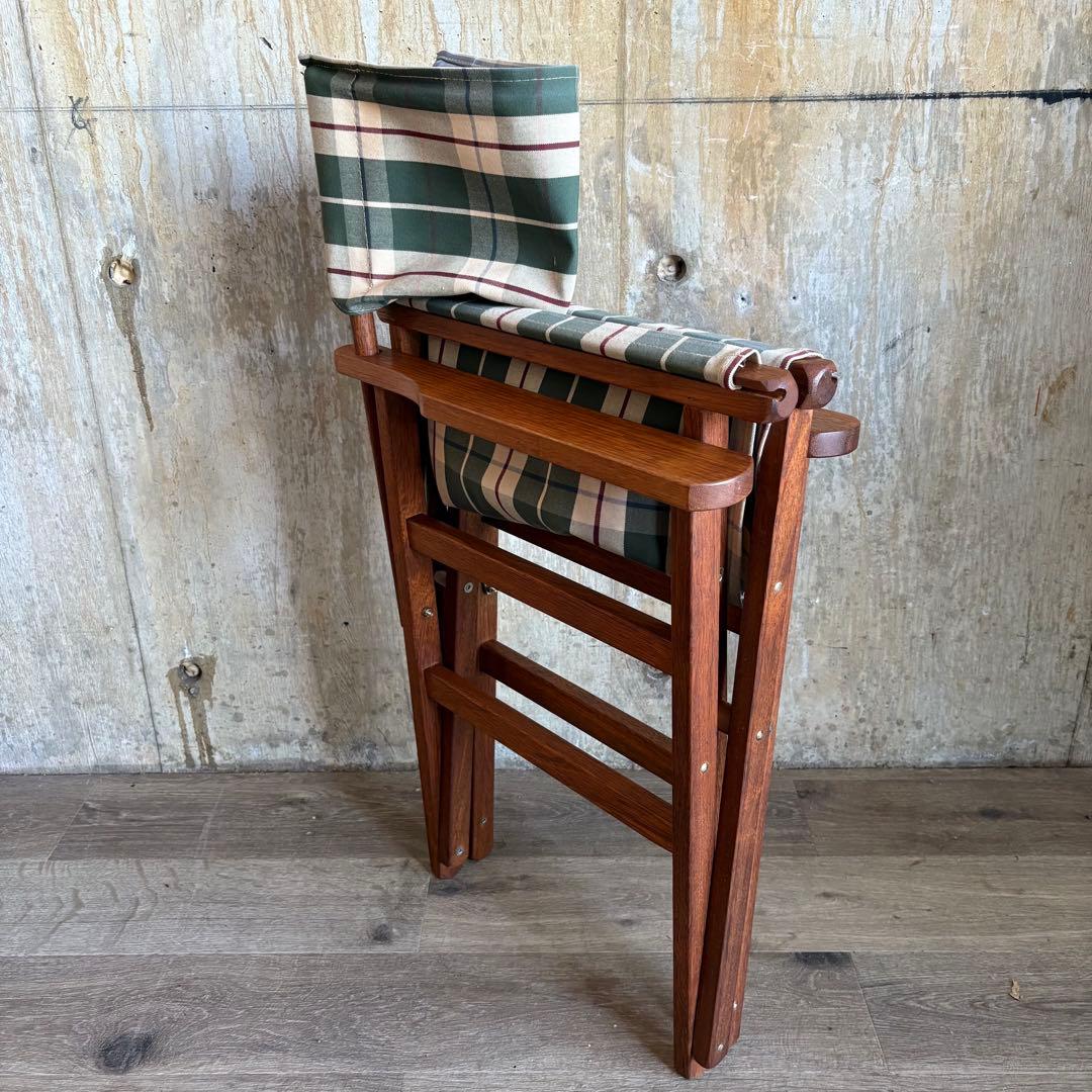 SOU WESTER ヴィンテージ ディレクターズチェア　チーク材　②