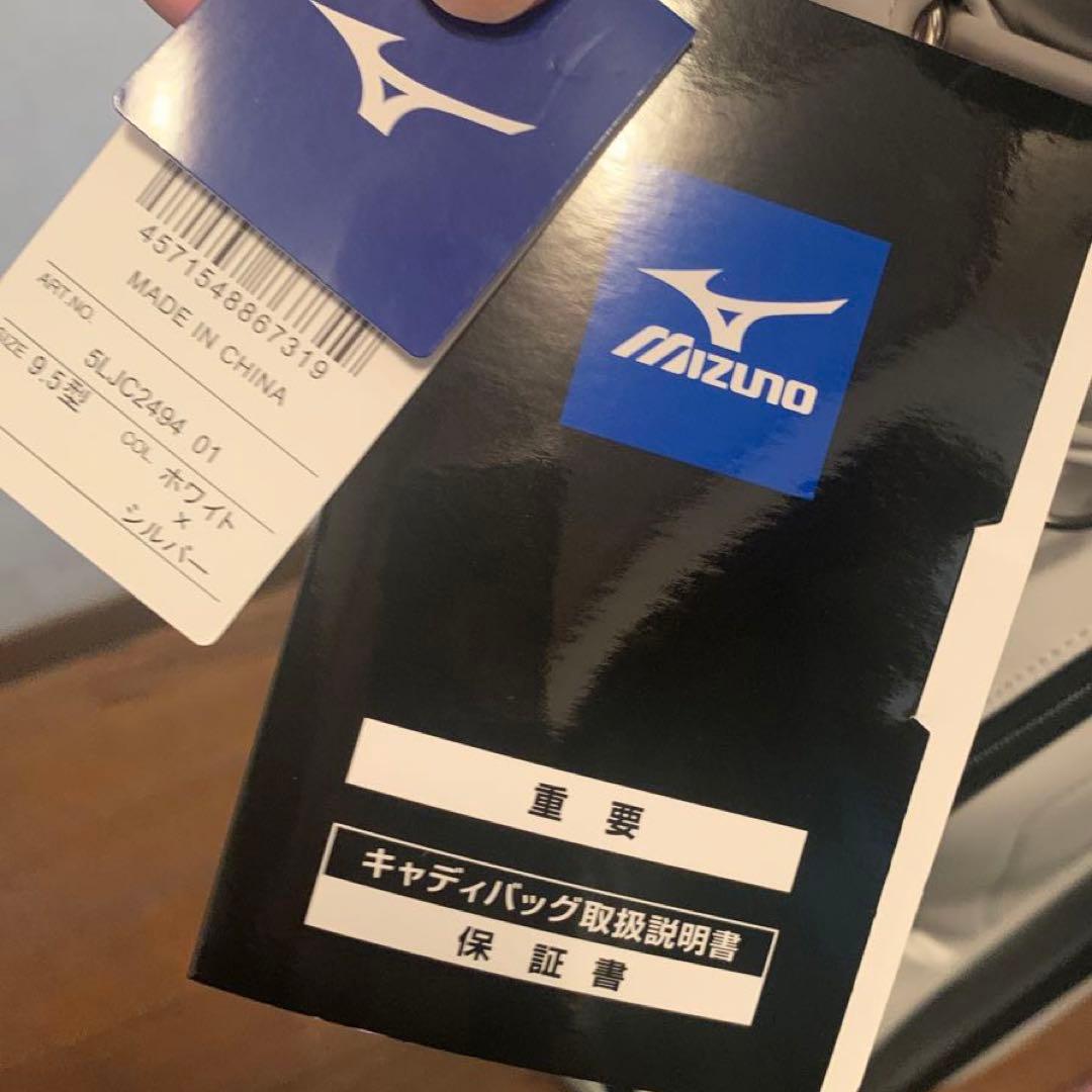 LEXUS ゴルフバッグ　キャディバッグ ホワイト　シルバー　1個