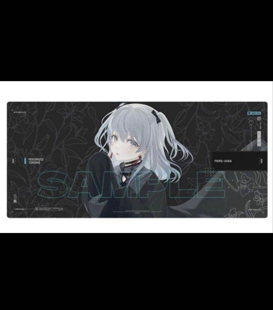 【新品未開封品】猫麦とろろ デスクマット第一弾　ポストカード付