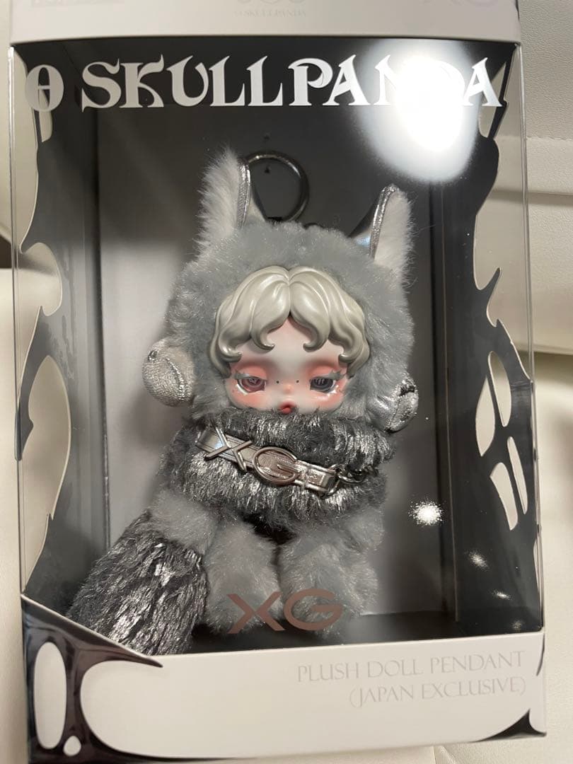 即日発送可 SKULLPANDA × XG ぬいぐるみペンダント（日本限定）