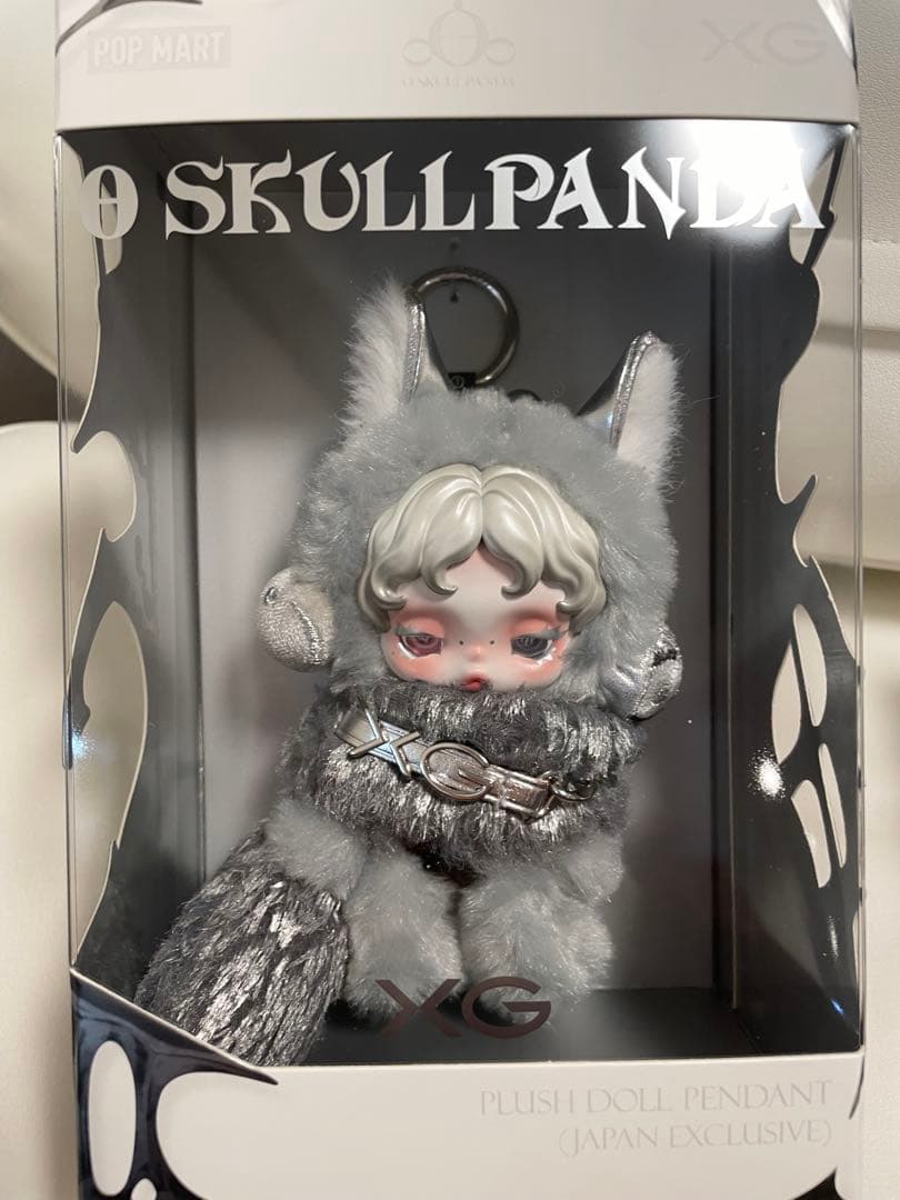 即日発送可 SKULLPANDA × XG ぬいぐるみペンダント（日本限定）