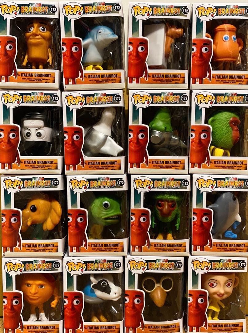 ITALIAN BRAINROT イタリアンブレインロット フィギュア　16体