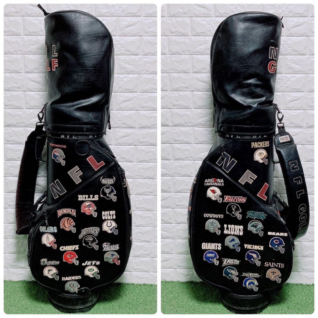 ゴルフ キャディバッグ NFL GOLF エヌエフエル 希少