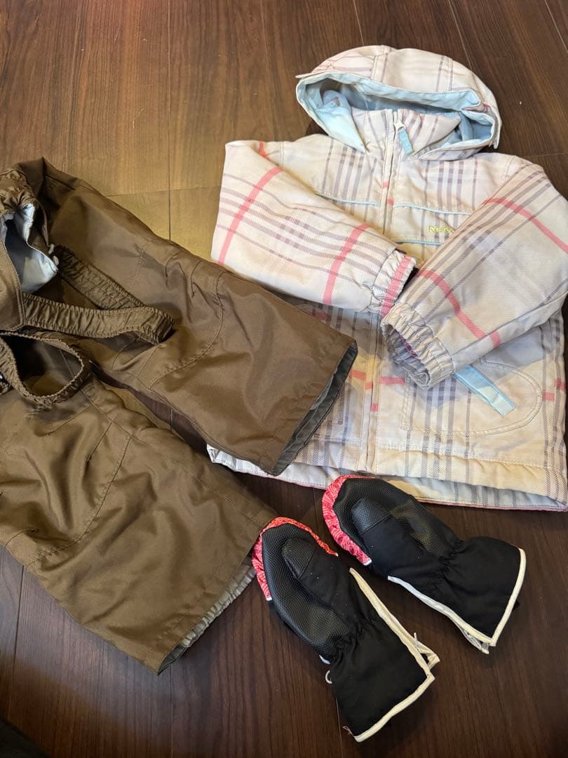 BURTON　キッズスノーボードセット　100cm　バートン　バイン　ウェア上下