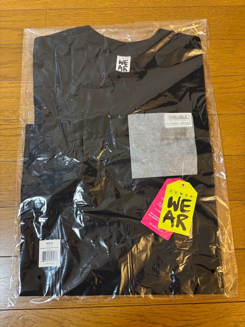 ZUMBA正規品！新品未開封品Japan originalTシャツブラック