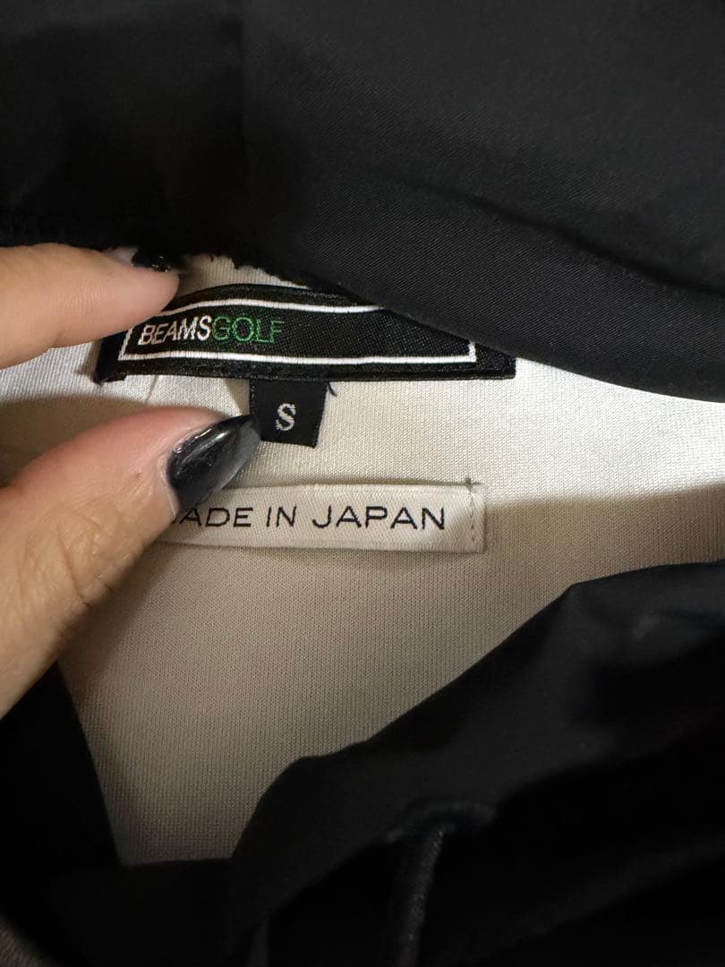 美品　ビームスゴルフ パーカーS