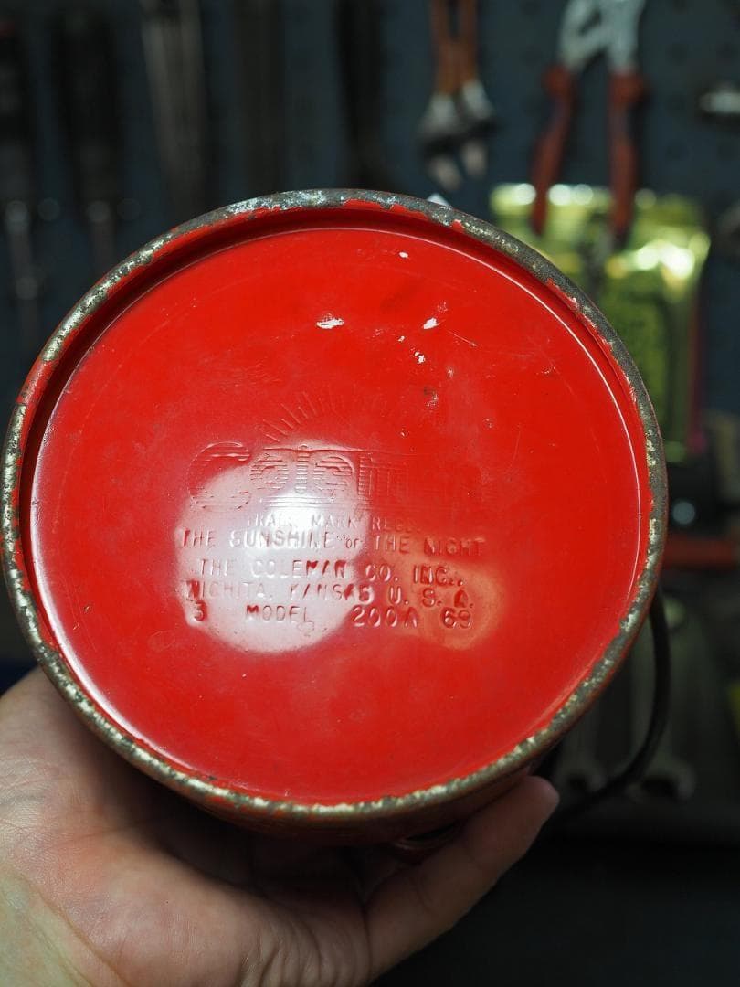 燃焼絶好調1969年3月 コールマン 200A ランタン (パテペン) t63