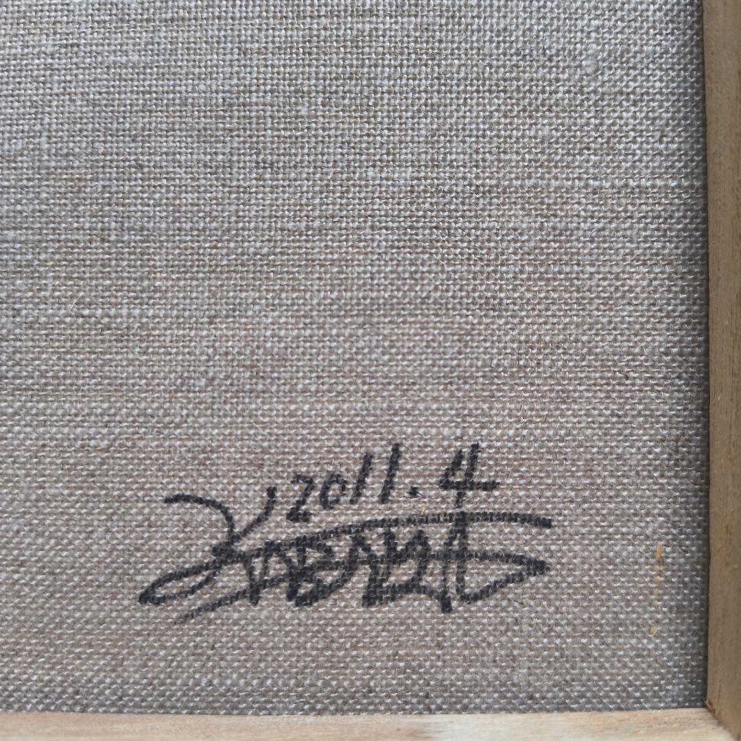 【値下げ交渉可】東方 油絵 ルーミア ゴールドフレーム額縁付き