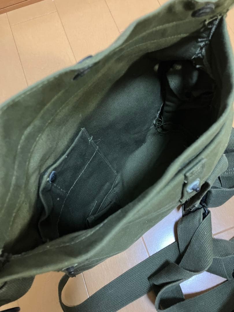 アメリカ軍 ガスマスク&専用ショルダーバッグ 米軍放出品