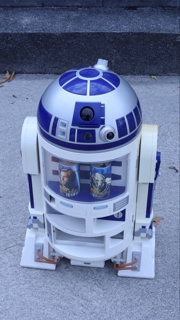 R2-D2　激レア　ドリンククーラー　非売品　当時のオマケ付