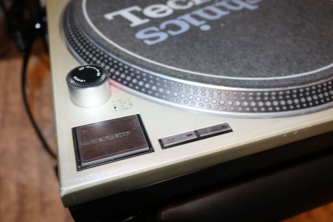 【動作確認済】Technics SL-1200 MK3Dターンテーブル